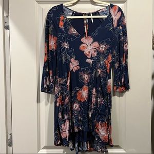 Floral Free People Dress, XS